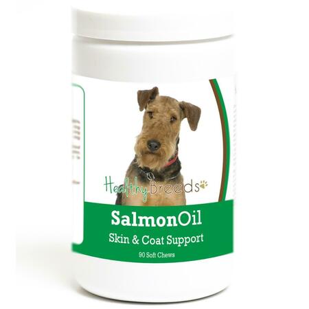 HEALTHY BREEDS Airedale Terrier Salmon Oil Soft Chews, 90PK 192959016000